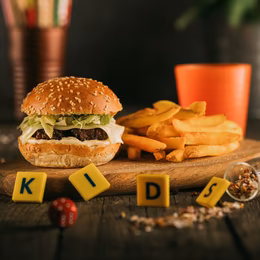 Kids menu
